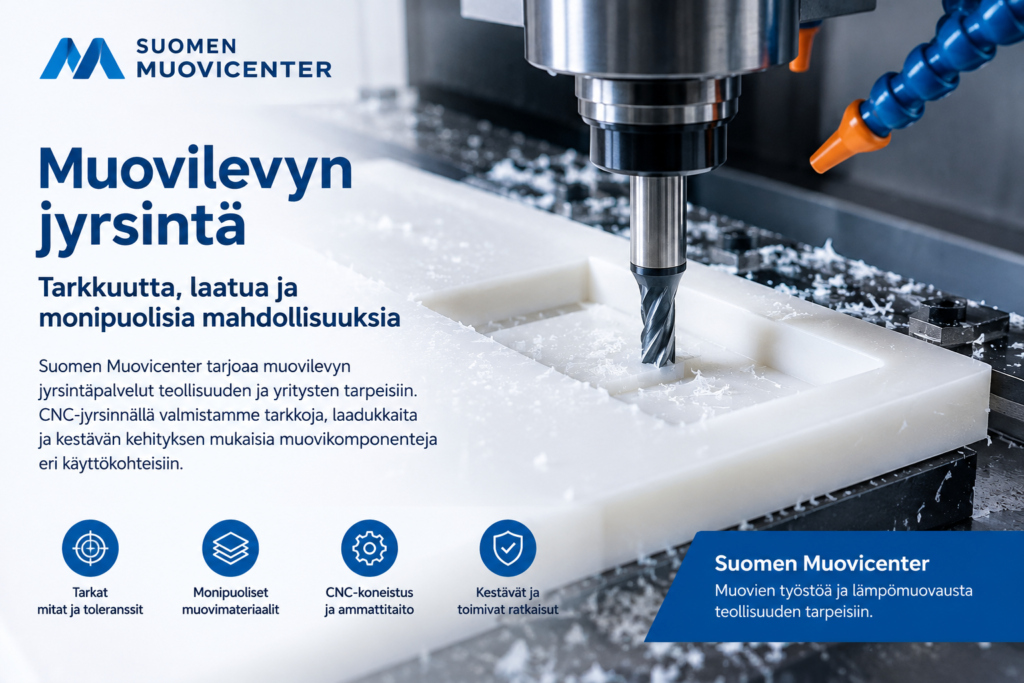 Muovien työstöpalvelut www.muovicenter.com